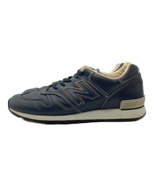 NEW BALANCE（ニューバランス）NEW BALANCE (ニューバランス) ローカットスニーカー ネイビー サイズ:27.5の古着・服飾アイテム