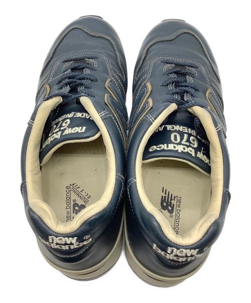 NEW BALANCE（ニューバランス）NEW BALANCE (ニューバランス) ローカットスニーカー ネイビー サイズ:27.5の古着・服飾アイテム
