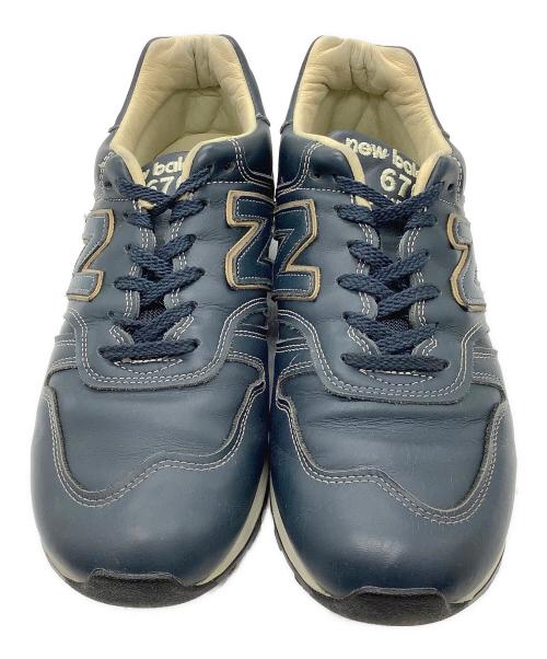 NEW BALANCE（ニューバランス）NEW BALANCE (ニューバランス) ローカットスニーカー ネイビー サイズ:27.5の古着・服飾アイテム