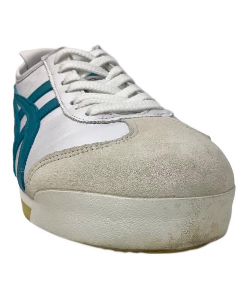 Onitsuka Tiger（オニツカタイガー）Onitsuka Tiger (オニツカタイガー) ローカットスニーカー ホワイト×ブルー サイズ:27の古着・服飾アイテム