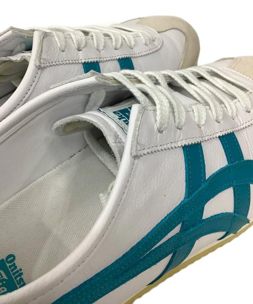 Onitsuka Tiger（オニツカタイガー）Onitsuka Tiger (オニツカタイガー) ローカットスニーカー ホワイト×ブルー サイズ:27の古着・服飾アイテム