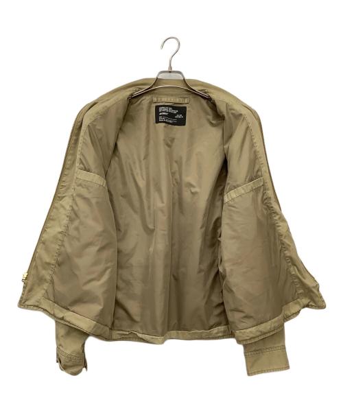 AVIREX（アヴィレックス）AVIREX (アヴィレックス) ジップアップジャケット ベージュ サイズ:XLの古着・服飾アイテム