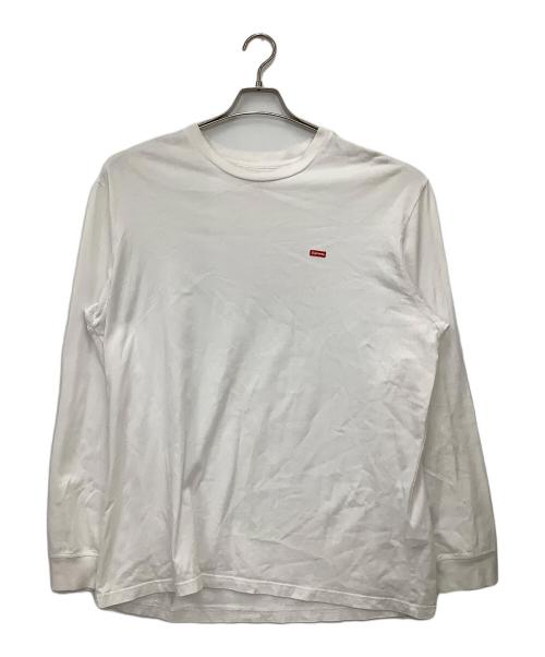 SUPREME（シュプリーム）SUPREME (シュプリーム) 長袖カットソー ホワイト サイズ:XLの古着・服飾アイテム