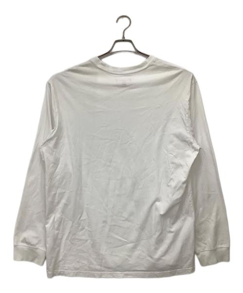 SUPREME（シュプリーム）SUPREME (シュプリーム) 長袖カットソー ホワイト サイズ:XLの古着・服飾アイテム