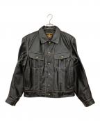 MORGAN MEMPHIS BELLEモーガン メンフィス ベル）の古着「レザージャケット」｜ブラック