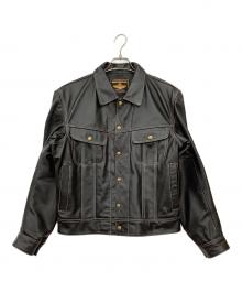 MORGAN MEMPHIS BELLE（モーガン メンフィス ベル）の古着「レザージャケット」｜ブラック