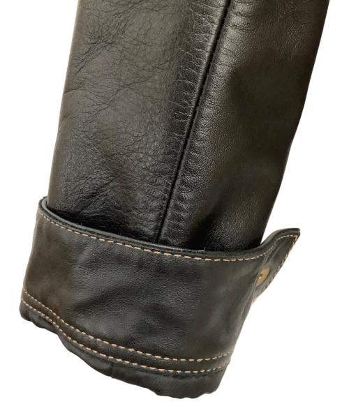 MORGAN MEMPHIS BELLE（モーガン メンフィス ベル）MORGAN MEMPHIS BELLE (モーガン メンフィス ベル) レザージャケット ブラック サイズ:Lの古着・服飾アイテム
