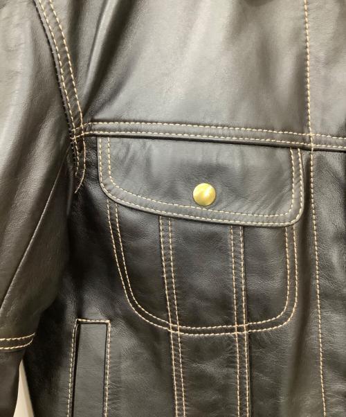 MORGAN MEMPHIS BELLE（モーガン メンフィス ベル）MORGAN MEMPHIS BELLE (モーガン メンフィス ベル) レザージャケット ブラック サイズ:Lの古着・服飾アイテム