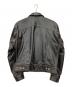 MORGAN MEMPHIS BELLE (モーガン メンフィス ベル) レザージャケット ブラック サイズ:L：18000円