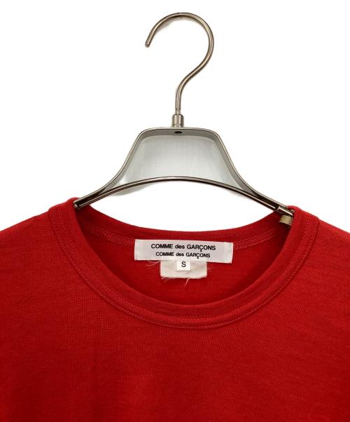 COMME des GARCONS（コムデギャルソン）COMME des GARCONS (コムデギャルソン) 長袖カットソー レッド サイズ:Sの古着・服飾アイテム