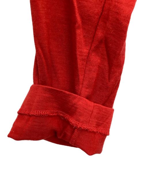 COMME des GARCONS（コムデギャルソン）COMME des GARCONS (コムデギャルソン) 長袖カットソー レッド サイズ:Sの古着・服飾アイテム