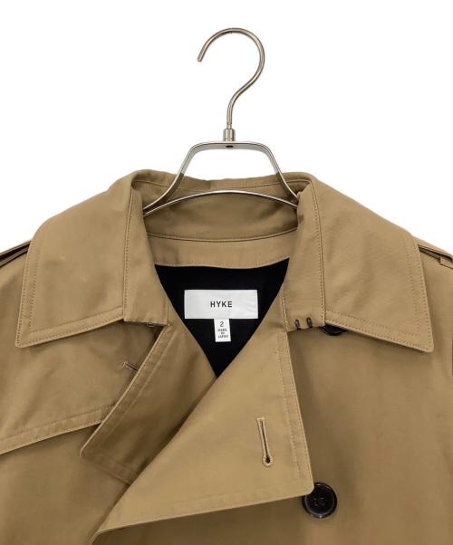 HYKE（ハイク）HYKE (ハイク) トレンチコート ベージュ サイズ:2の古着・服飾アイテム
