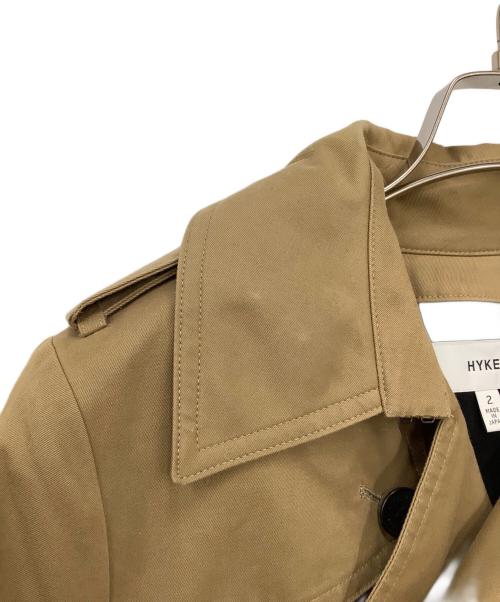 HYKE（ハイク）HYKE (ハイク) トレンチコート ベージュ サイズ:2の古着・服飾アイテム
