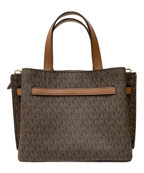 MICHAEL KORS（マイケルコース）MICHAEL KORS (マイケルコース) 2WAYバッグ ブラウンの古着・服飾アイテム