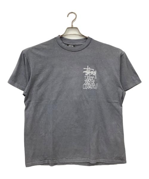 stussy（ステューシー）stussy (ステューシー) 80's  半袖カットソー グレー サイズ:XLの古着・服飾アイテム