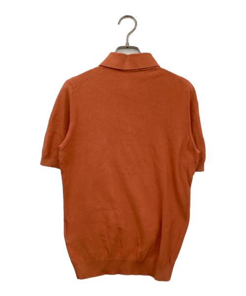 LARDINI（ラルディーニ）LARDINI (ラルディーニ) ポロシャツ オレンジ サイズ:44の古着・服飾アイテム