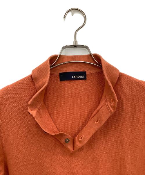 LARDINI（ラルディーニ）LARDINI (ラルディーニ) ポロシャツ オレンジ サイズ:44の古着・服飾アイテム