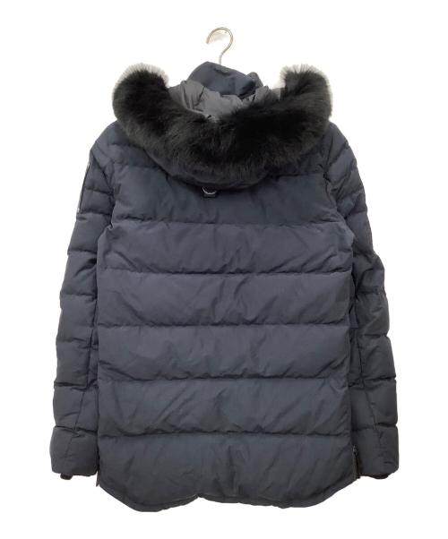 MOOSE KNUCKLES（ムース ナックルズ）MOOSE KNUCKLES (ムース ナックルズ) ファー付きダウンコート ネイビー サイズ:Sの古着・服飾アイテム