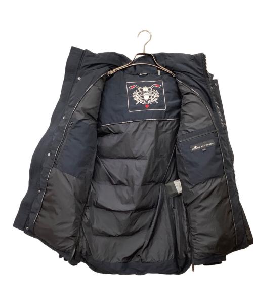 MOOSE KNUCKLES（ムース ナックルズ）MOOSE KNUCKLES (ムース ナックルズ) ファー付きダウンコート ネイビー サイズ:Sの古着・服飾アイテム