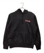 SUPREMEシュプリーム）の古着「PORTRAIT HOODED SWEATSHIRT」｜ブラック