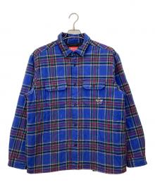 SUPREME（シュプリーム）の古着「Quilted Plaid flannel shirt」｜ブルー
