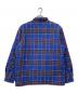 SUPREME (シュプリーム) Quilted Plaid flannel shirt ブルー サイズ:M：14000円
