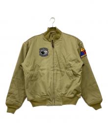 HOUSTON（ヒューストン）の古着「タンカースジャケット」｜カーキ