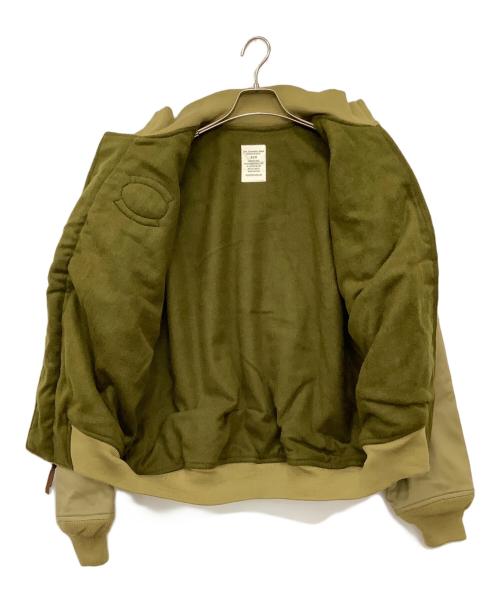 HOUSTON（ヒューストン）HOUSTON (ヒューストン) タンカースジャケット カーキ サイズ:42の古着・服飾アイテム