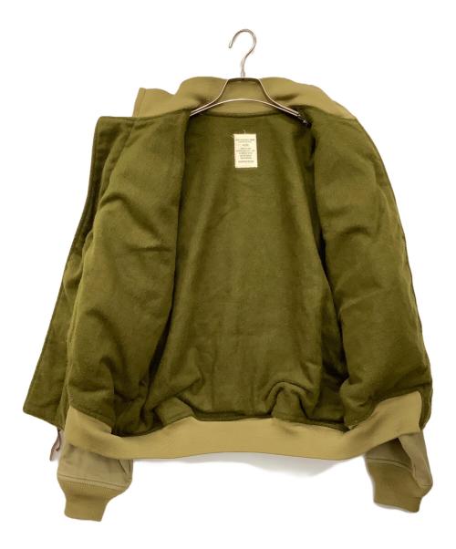 HOUSTON（ヒューストン）HOUSTON (ヒューストン) タンカースジャケット カーキ サイズ:42の古着・服飾アイテム