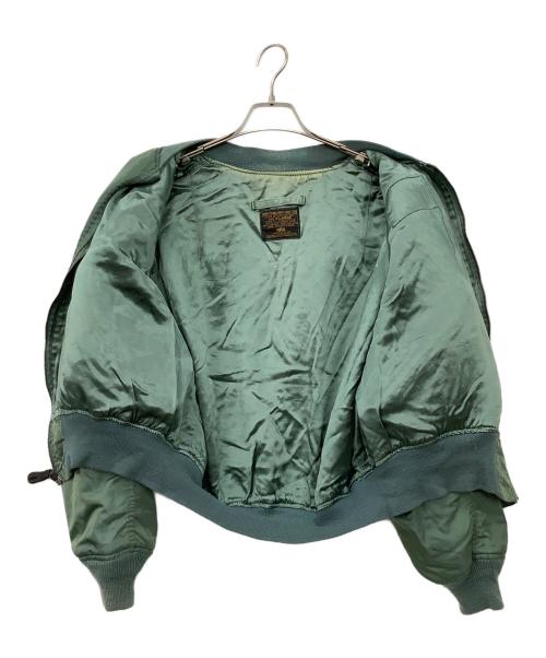 ALPHA（アルファ）ALPHA (アルファ) フライトジャケット カーキ サイズ:XLの古着・服飾アイテム