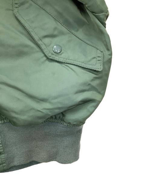 ALPHA（アルファ）ALPHA (アルファ) フライトジャケット カーキ サイズ:XLの古着・服飾アイテム