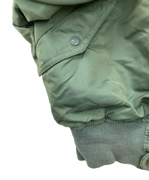 ALPHA（アルファ）ALPHA (アルファ) フライトジャケット カーキ サイズ:XLの古着・服飾アイテム