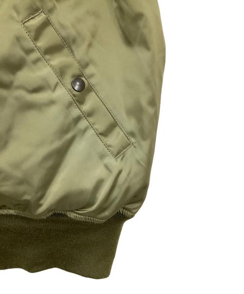 HOUSTON（ヒューストン）HOUSTON (ヒューストン) B-15Bジャケット カーキ サイズ:42の古着・服飾アイテム