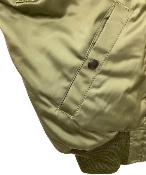 HOUSTON（ヒューストン）HOUSTON (ヒューストン) B-15Bジャケット カーキ サイズ:42の古着・服飾アイテム