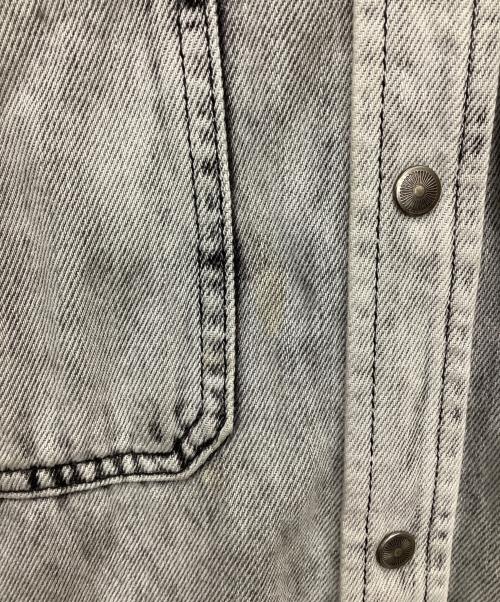 DIESEL（ディーゼル）DIESEL (ディーゼル) 長袖シャツ グレー サイズ:Sの古着・服飾アイテム