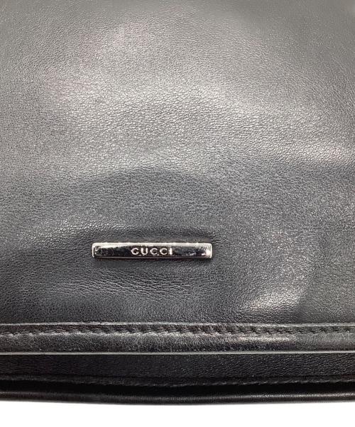 GUCCI（グッチ）GUCCI (グッチ) ワンショルダーバッグ ブラックの古着・服飾アイテム
