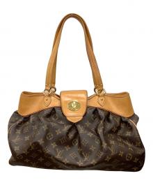 LOUIS VUITTON（ルイ ヴィトン）の古着「ハンドバッグ/ボエシPM」｜ブラウン