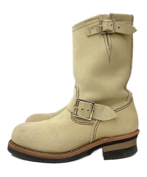 RED WING（レッドウィング）RED WING (レッドウィング) エンジニアブーツ ベージュ サイズ:23の古着・服飾アイテム