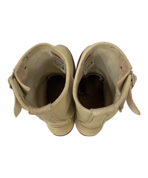 RED WING（レッドウィング）RED WING (レッドウィング) エンジニアブーツ ベージュ サイズ:23の古着・服飾アイテム