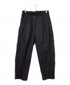 Folli Follieフォリフォリ）の古着「summer wool wardrobe slacks」｜ネイビー