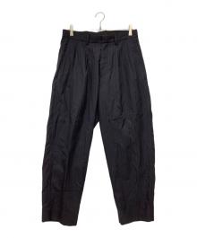 Folli Follie（フォリフォリ）の古着「summer wool wardrobe slacks」｜ネイビー