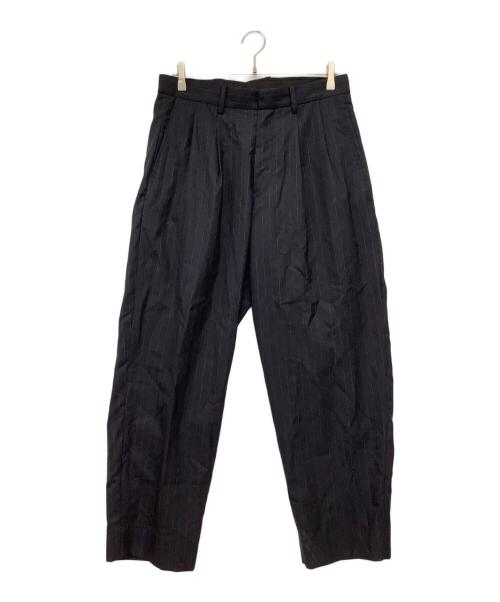Folli Follie（フォリフォリ）Folli Follie (フォリフォリ) summer wool wardrobe slacks ネイビー サイズ:2の古着・服飾アイテム
