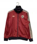 adidas Originalsアディダスオリジナル）の古着「トラックジャケット」｜エンジ