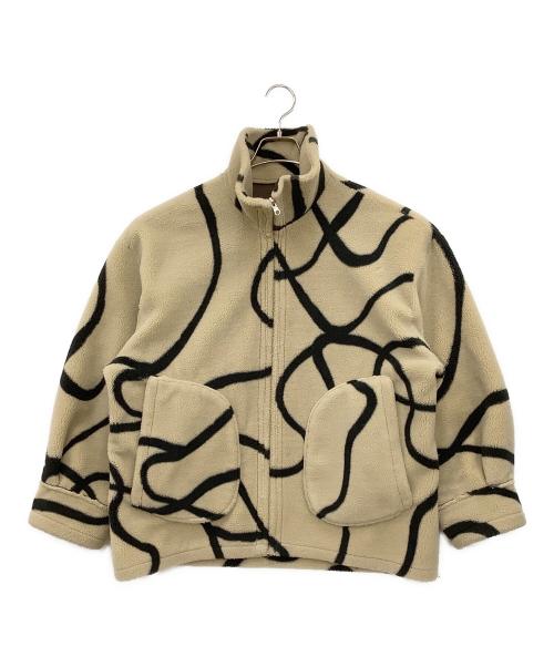 Ameri（アメリ）Ameri (アメリ) リバーシブルジャケット ベージュ サイズ:FREEの古着・服飾アイテム
