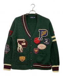 POLO RALPH LAUREN（ポロ・ラルフローレン）の古着「厚手カーディガン」｜グリーン