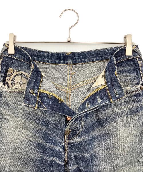 EVISU（エヴィス）EVISU (エヴィス) デニムパンツ インディゴ サイズ:W30の古着・服飾アイテム