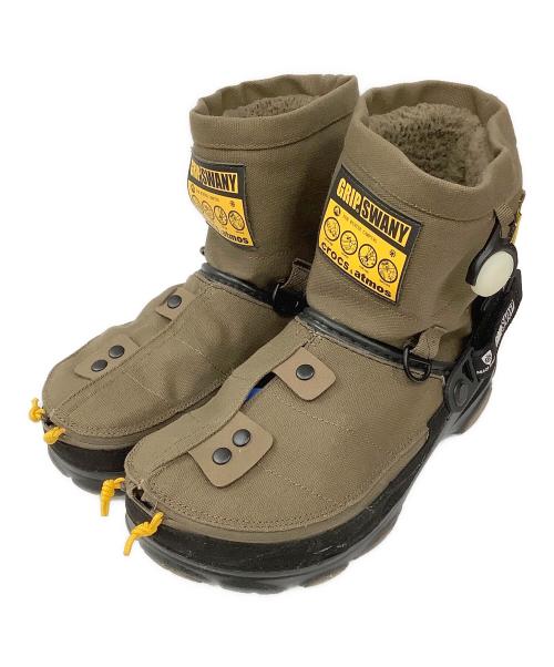 GRIP SWANY（グリップスワニー）GRIP SWANY (グリップスワニー) atmos (アトモス) crocs (クロックス) ブーツ ブラウン サイズ:Mの古着・服飾アイテム