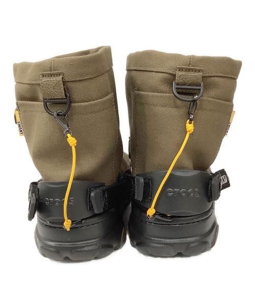 GRIP SWANY（グリップスワニー）GRIP SWANY (グリップスワニー) atmos (アトモス) crocs (クロックス) ブーツ ブラウン サイズ:Mの古着・服飾アイテム