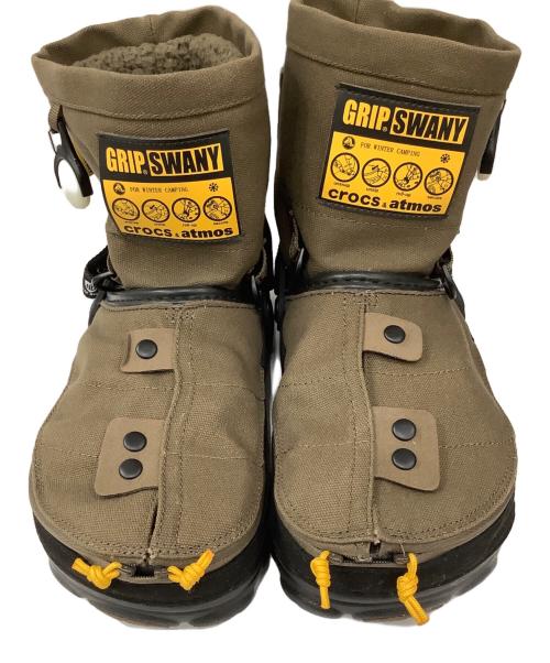 GRIP SWANY（グリップスワニー）GRIP SWANY (グリップスワニー) atmos (アトモス) crocs (クロックス) ブーツ ブラウン サイズ:Mの古着・服飾アイテム