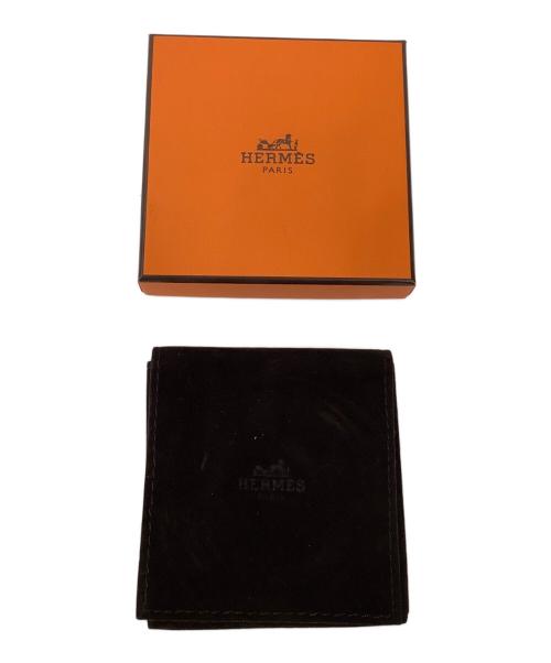 HERMES（エルメス）HERMES (エルメス) レザーブレスレット レッド サイズ:XSの古着・服飾アイテム